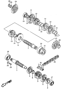 RM80 Трансмиссия