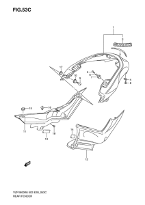 VZR1800 Заднее крыло