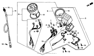 NS50 Спидометр