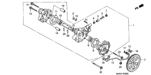 NX650 Маслонасос