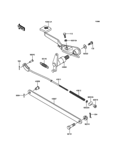 BJ250LFFA ブレーキペダル