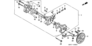 FMX650 Маслонасос
