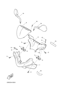 YQ50L Обтекатель 1