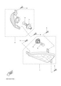 VP250 Поворотники