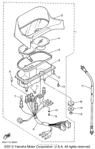 XJ600SGC Приборы