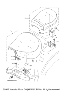 XV17ATSXSC Сиденье