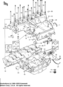  Картер двигателя