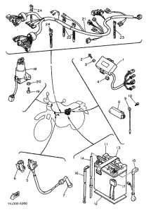 XT600Z Электрика 1