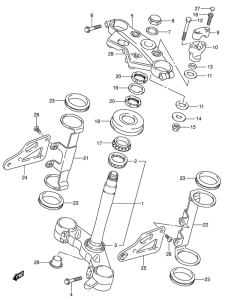 SV1000 Траверса нижняя