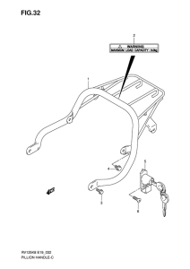 RV125 Багажник