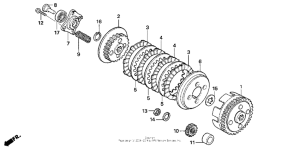 NSF100 Сцепление