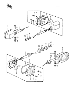 KZ1000 Поворотники