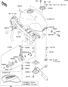 ZR1200 Fuel tank(1 / 2)(b3p)