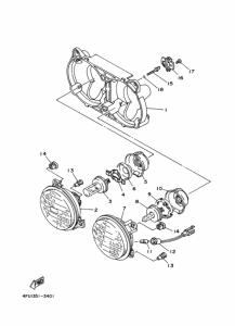 TDR125 Alternate for headlight