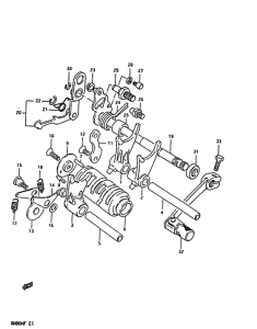 RM80 Переключение передач