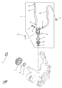 CW50RS Масляный насос