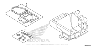 GL1800 Комплект прокладок