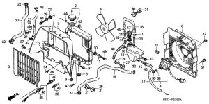 FL400R Радиатор