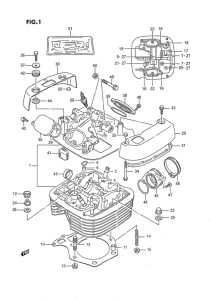 LS650 Головка цилиндров