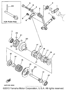 WR250Z Регулятор,вед .звезда