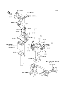 VN2000 Ящик аккумуляторной батареи