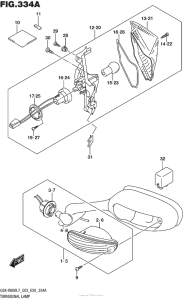 GSX-R600 Сигналы поворотов