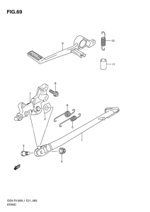 GSX-R1000 Stand comp