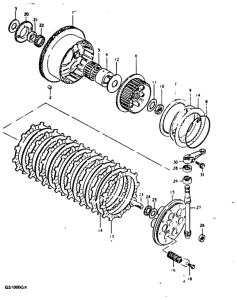 GS1000 Бендикс