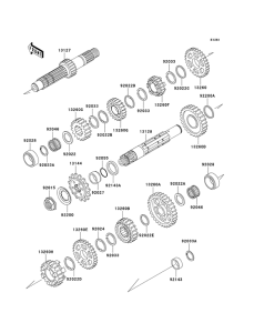 KL650 Трансмиссия