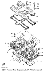 YX600A Головка цилиндров