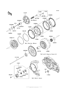 VN1700 Сцепление
