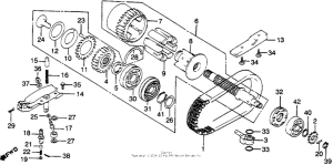 CB900 Основной вал