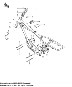 KD80 Frame / frame fittings
