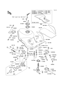 ZX1100 Fuel tank(1 / 2)