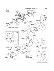 VN900 Saddlebags(d6f-d9f)