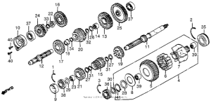 GL1200I Трансмиссия