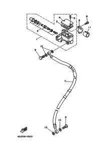  Передний тормозной цилиндр