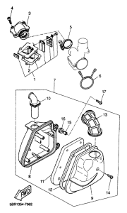 YQ50 Впускная система