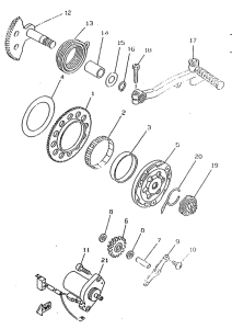 CW50RSX Стартер