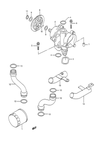 GSX-R1100 Маслонасос