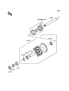  Переднее колесо