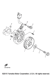 YZF-R1M Генератор