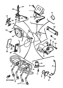 FZR1000 FZR1000W Equipo electrico