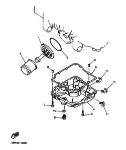 XJ600S Масляный фильтр