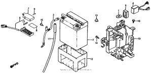 CB1000 Аккумулятор