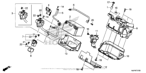 CRF1000D (ABS) Аккумулятор