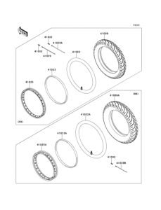 KLX125 Колеса,покрышки