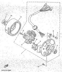 YN50R Генератор