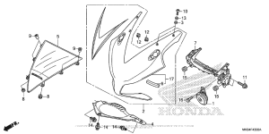  Верхний обтекатель