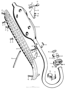 CL100 Cl100 / s muffler k1